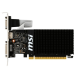 MSI 1gb GT710 1GD3H LP DDR3 64bit HDMI DVI 16X 19w 250w 1.6ghz 678  Fansız